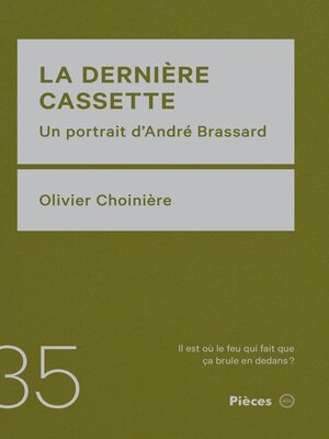 cover image of La dernière cassette